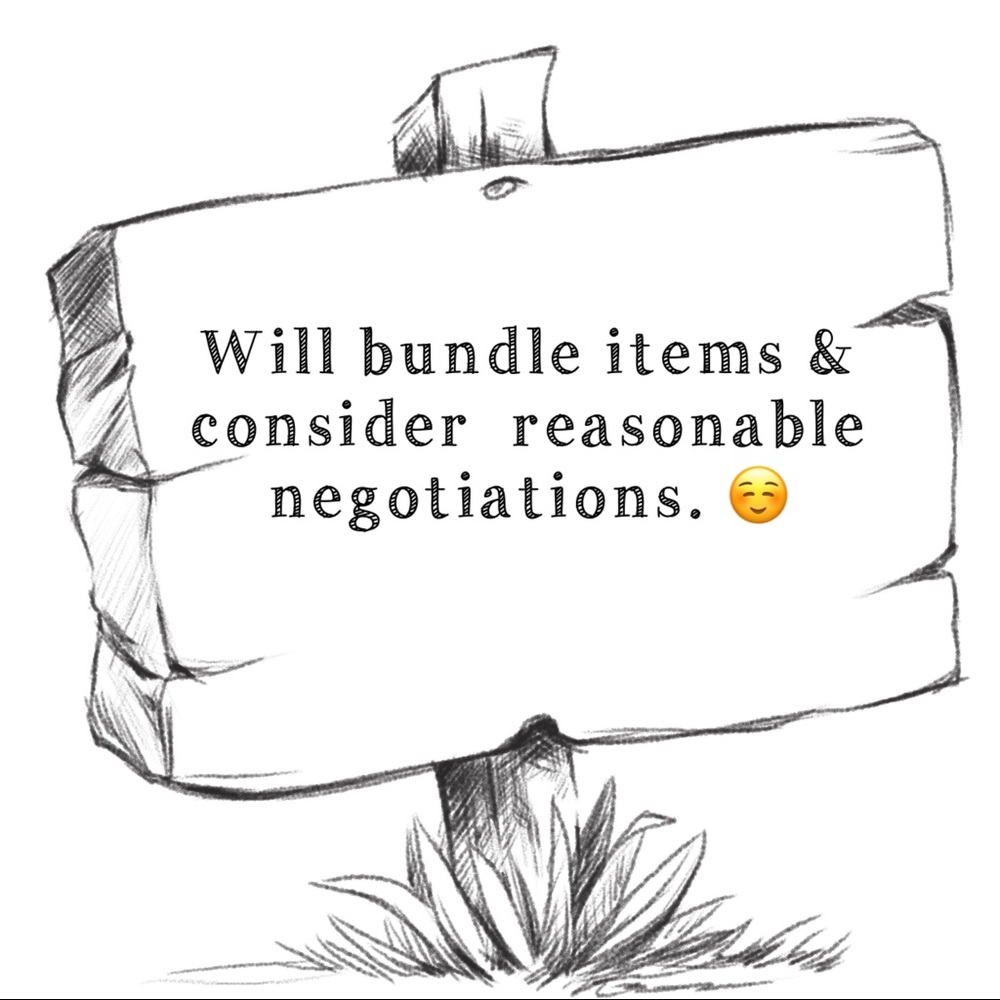 Bundling & Reasonable Offers!